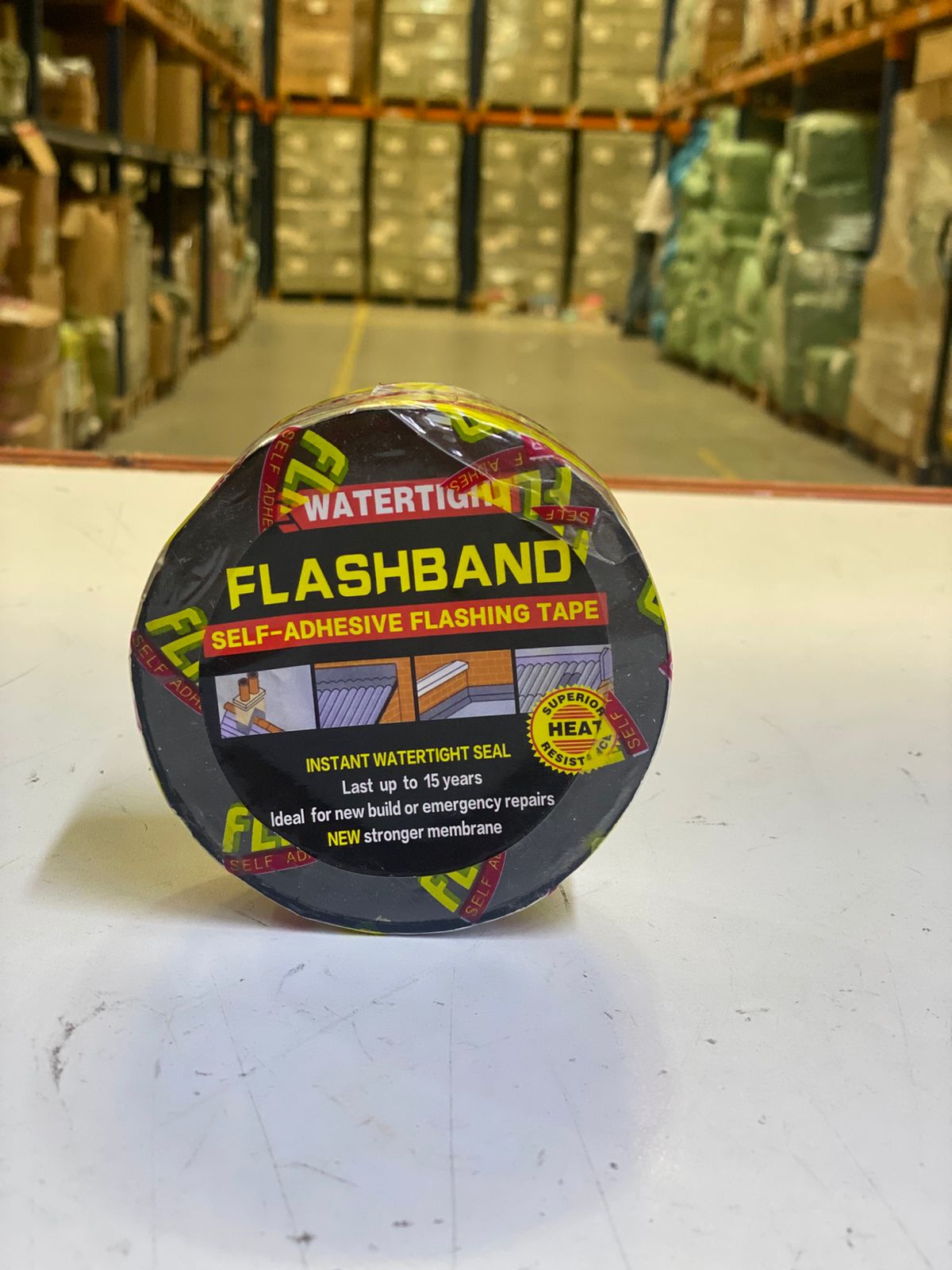 Miniatura 3 de CINTA IMPERMEABLE AUTOADHESIVA 5CMX2.5M